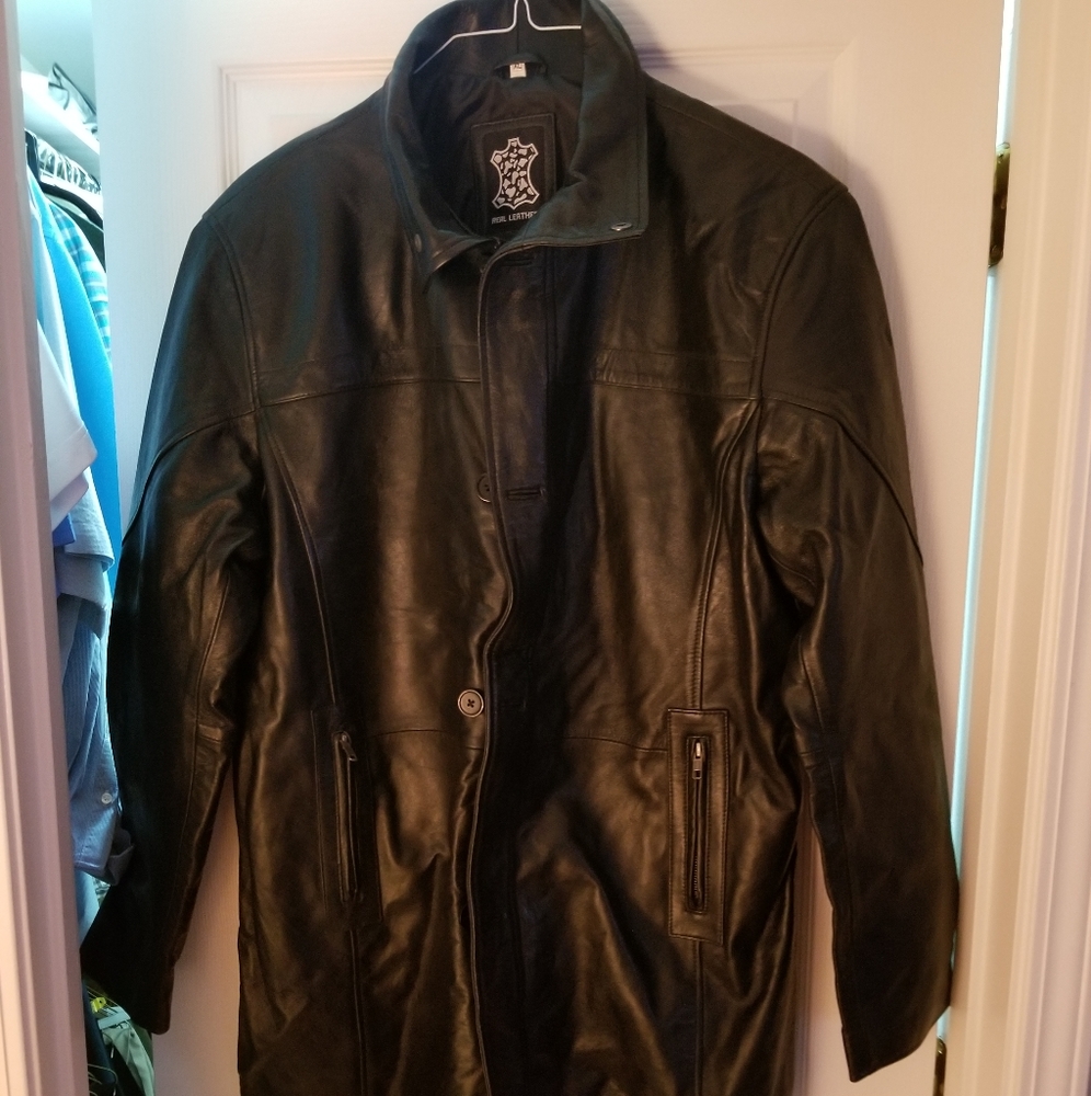 Leather jacket